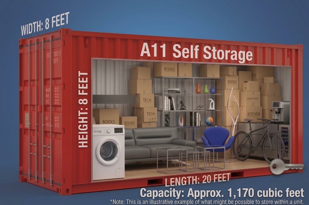 Shipping container dimensions